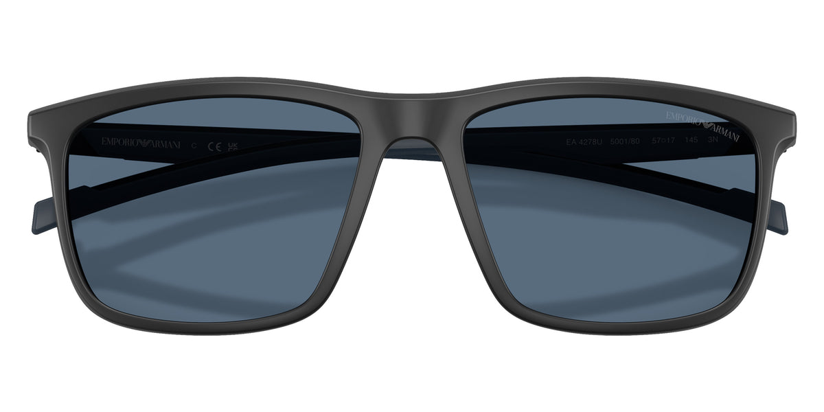 EMPORIO ARMANI EA4278U 500180 57 - Matte Black / Dark Blue #id:ea4278u500180_s:100120