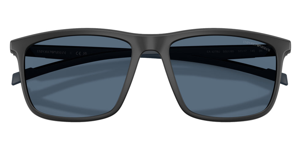 EMPORIO ARMANI EA4278U 500180 57 - Matte Black / Dark Blue #id:ea4278u500180_s:100120