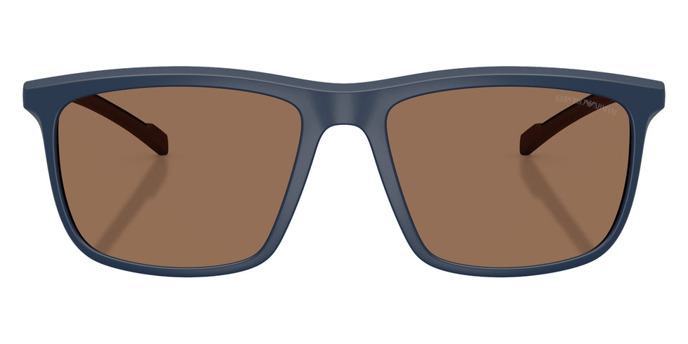 EMPORIO ARMANI EA4278U 618573 57 - Matte Blue / Dark Brown #id:ea4278u618573_s:104100