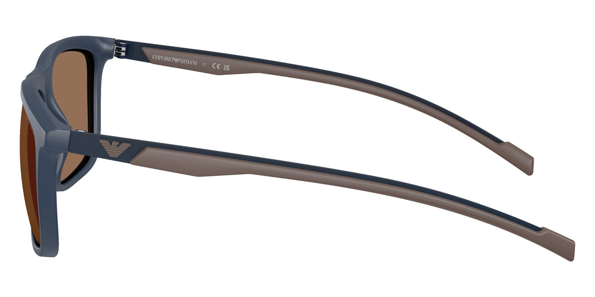 EMPORIO ARMANI EA4278U 618573 57 - Matte Blue / Dark Brown #id:ea4278u618573_s:104110