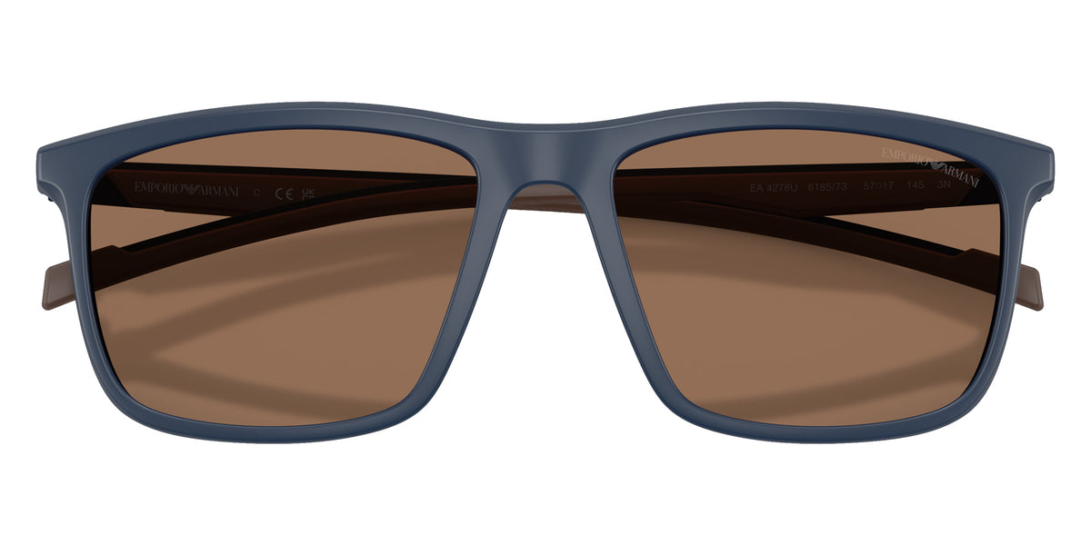 EMPORIO ARMANI EA4278U 618573 57 - Matte Blue / Dark Brown #id:ea4278u618573_s:104120