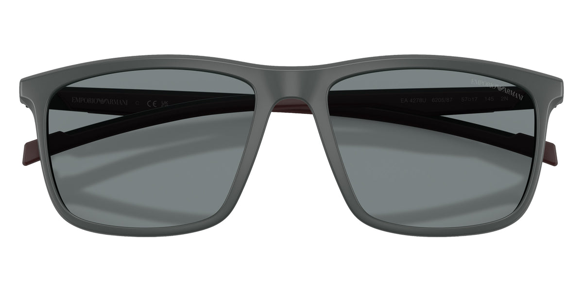 EMPORIO ARMANI EA4278U 620587 57 - Matte Gray / Gray #id:ea4278u620587_s:106120