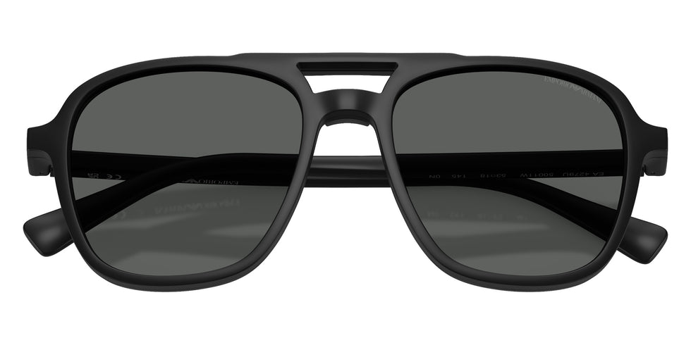 EMPORIO ARMANI EA4279U 50011W 51 - Matte Black / Clear #id:ea4279u50011w_s:100120
