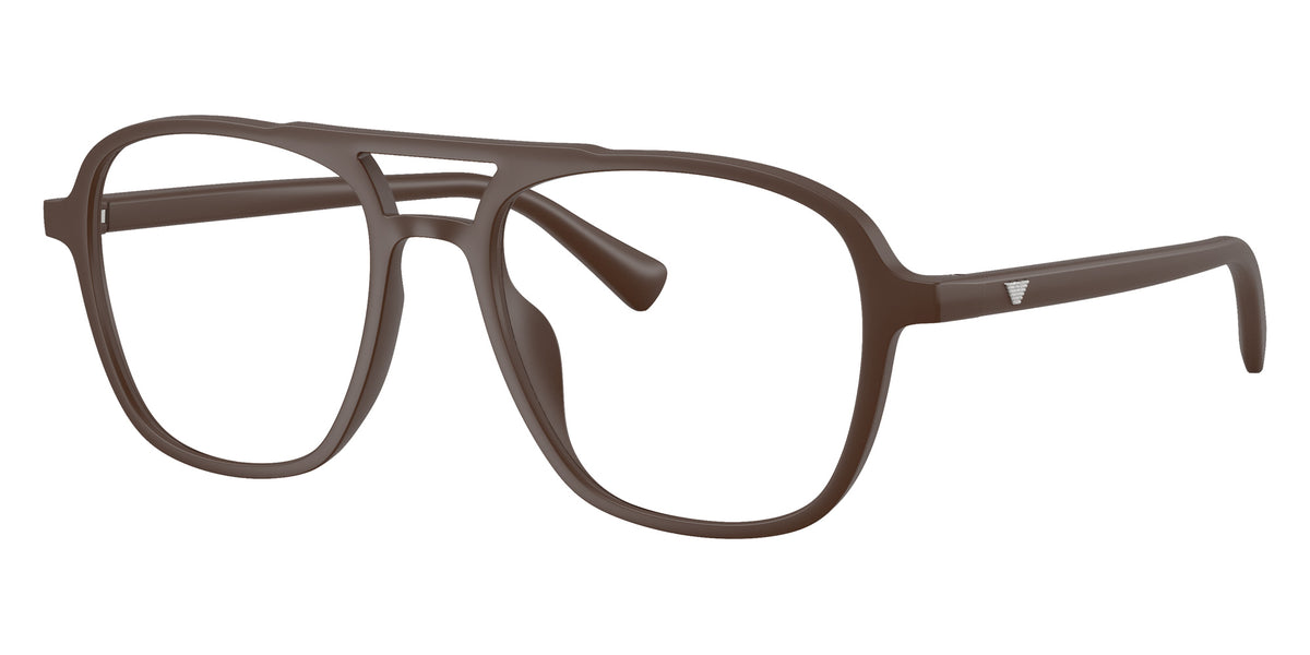 EMPORIO ARMANI EA4279U 64511W 51 - Matte Reddish Brown / Clear #id:ea4279u64511w_s:112105