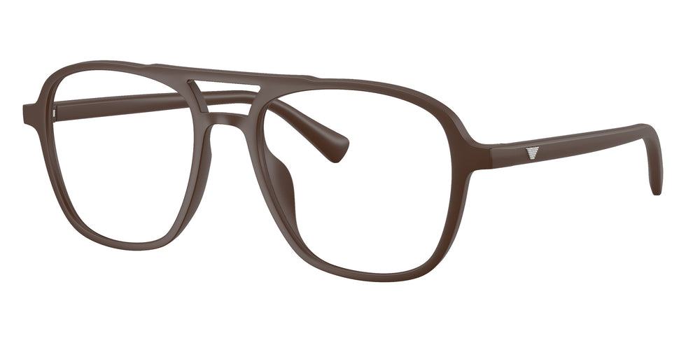 EMPORIO ARMANI EA4279U 64511W 51 - Matte Reddish Brown / Clear #id:ea4279u64511w_s:112105