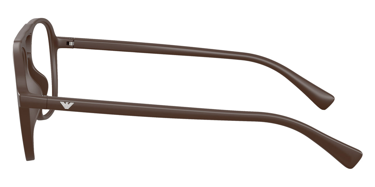 EMPORIO ARMANI EA4279U 64511W 51 - Matte Reddish Brown / Clear #id:ea4279u64511w_s:112110