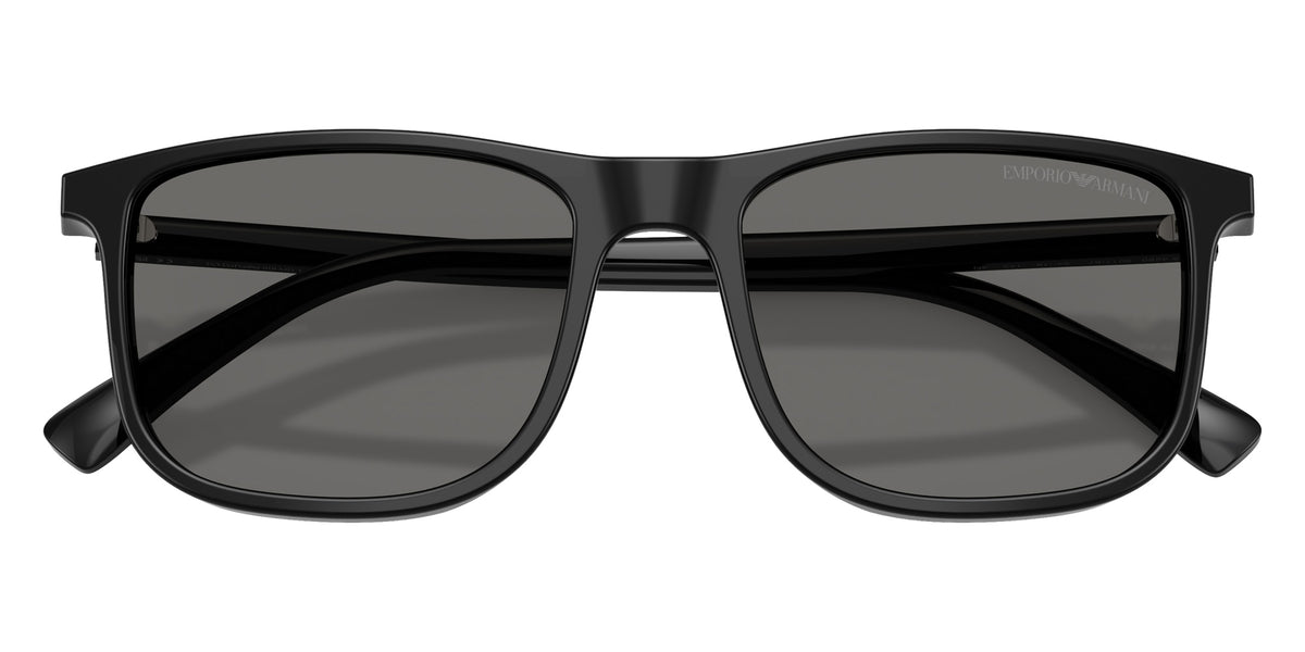 EMPORIO ARMANI EA4280 501787 54 - Shiny Black / Gray #id:ea4280501787_s:100120