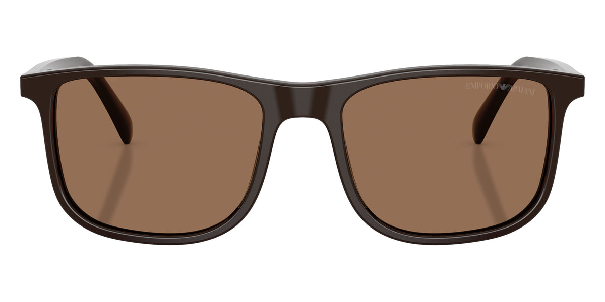 EMPORIO ARMANI EA4280 645273 54 - Shiny Brown / Dark Brown #id:ea4280645273_s:104100