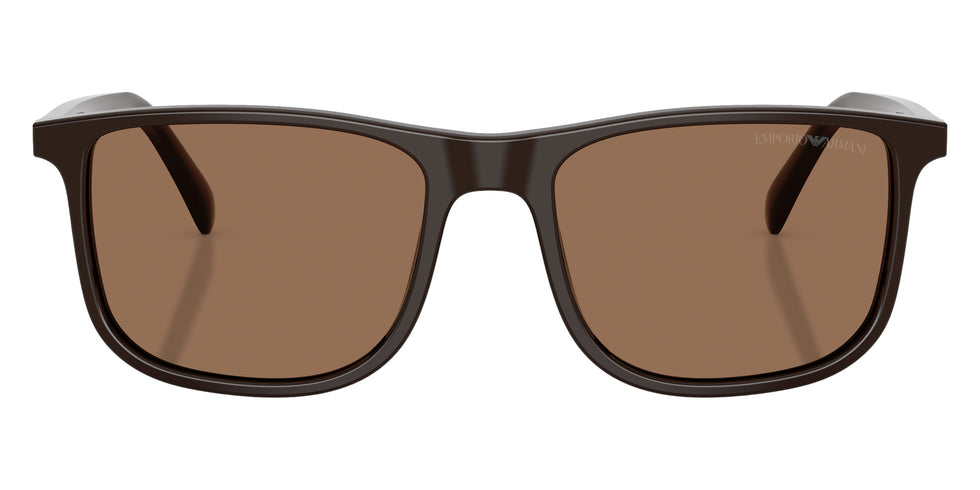 EMPORIO ARMANI EA4280 645273 54 - Shiny Brown / Dark Brown #id:ea4280645273_s:104100