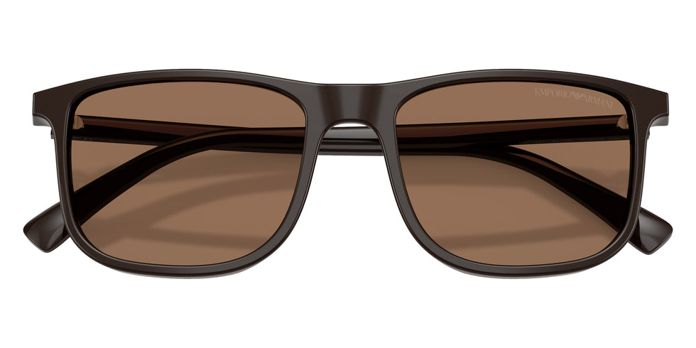 EMPORIO ARMANI EA4280 645273 54 - Shiny Brown / Dark Brown #id:ea4280645273_s:104120