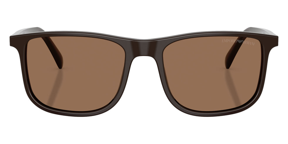 EMPORIO ARMANI EA4280F 645273 56 - Shiny Brown / Dark Brown #id:ea4280f645273_s:102100