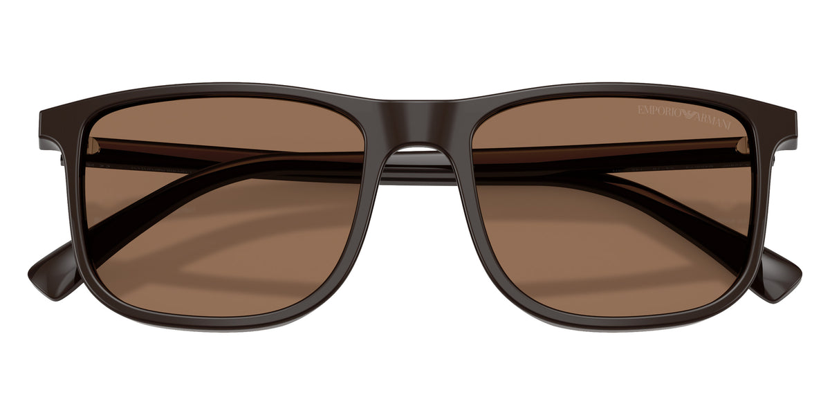 EMPORIO ARMANI EA4280F 645273 56 - Shiny Brown / Dark Brown #id:ea4280f645273_s:102120