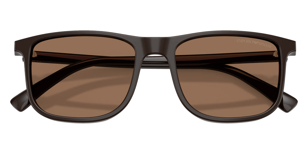 EMPORIO ARMANI EA4280F 645273 56 - Shiny Brown / Dark Brown #id:ea4280f645273_s:102120