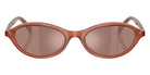 EMPORIO ARMANI EA4281U 64556G 52 - Shiny Opal Light Brown / Brown Mirrored Internal Silver #id:ea4281u64556g_s:104100