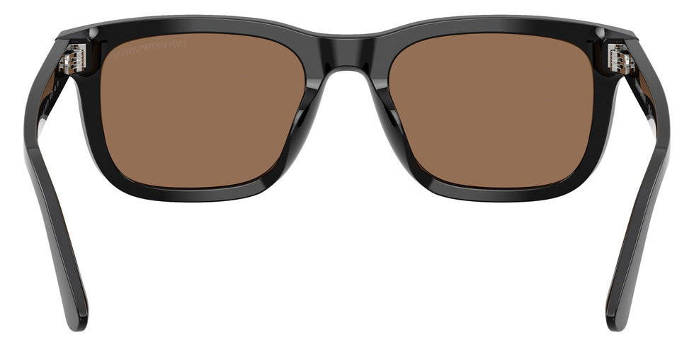 EMPORIO ARMANI EA4282U 501773 54 - Shiny Black / Dark Brown #id:ea4282u501773_s:100115