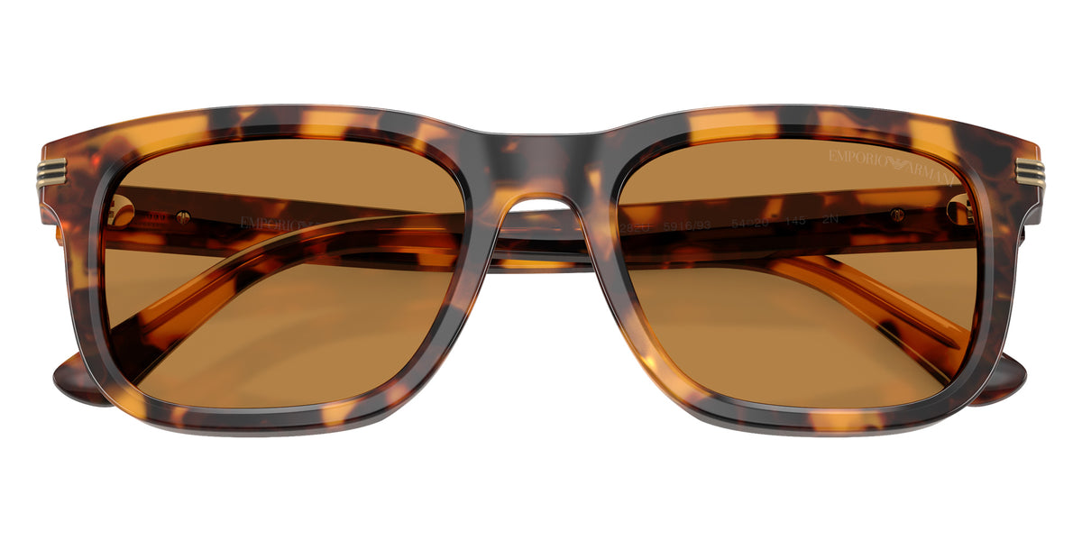 EMPORIO ARMANI EA4282U 591693 54 - Shiny Havana Yellow / Light Brown #id:ea4282u591693_s:102120