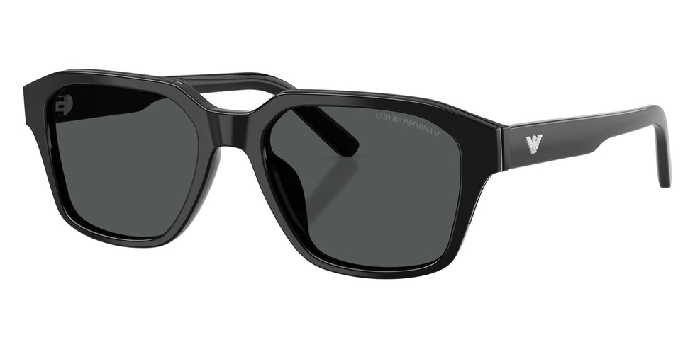 EMPORIO ARMANI EA4283U 501787 53 - Shiny Black / Dark Gray #id:ea4283u501787_s:100105