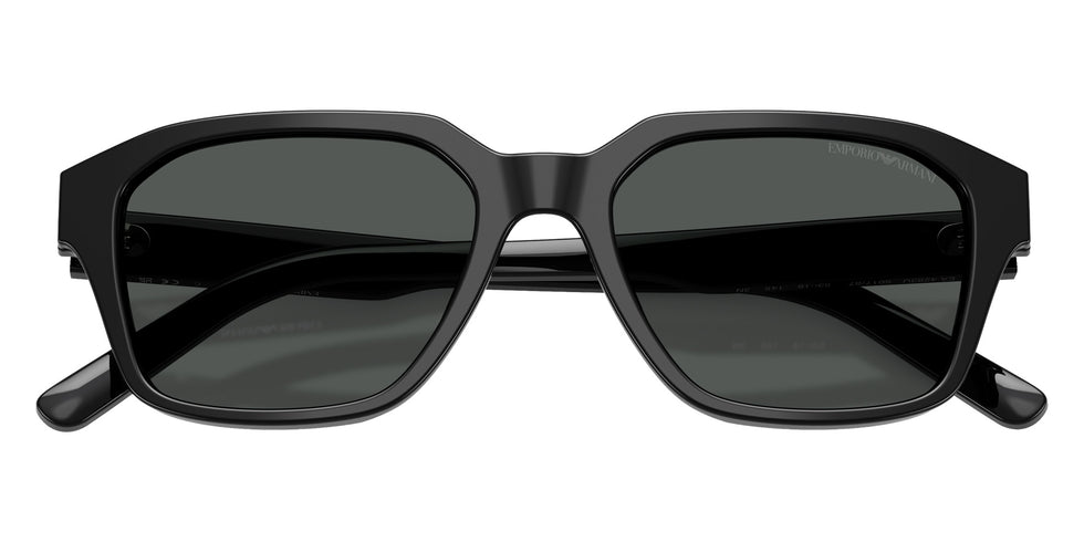 EMPORIO ARMANI EA4283U 501787 53 - Shiny Black / Dark Gray #id:ea4283u501787_s:100120