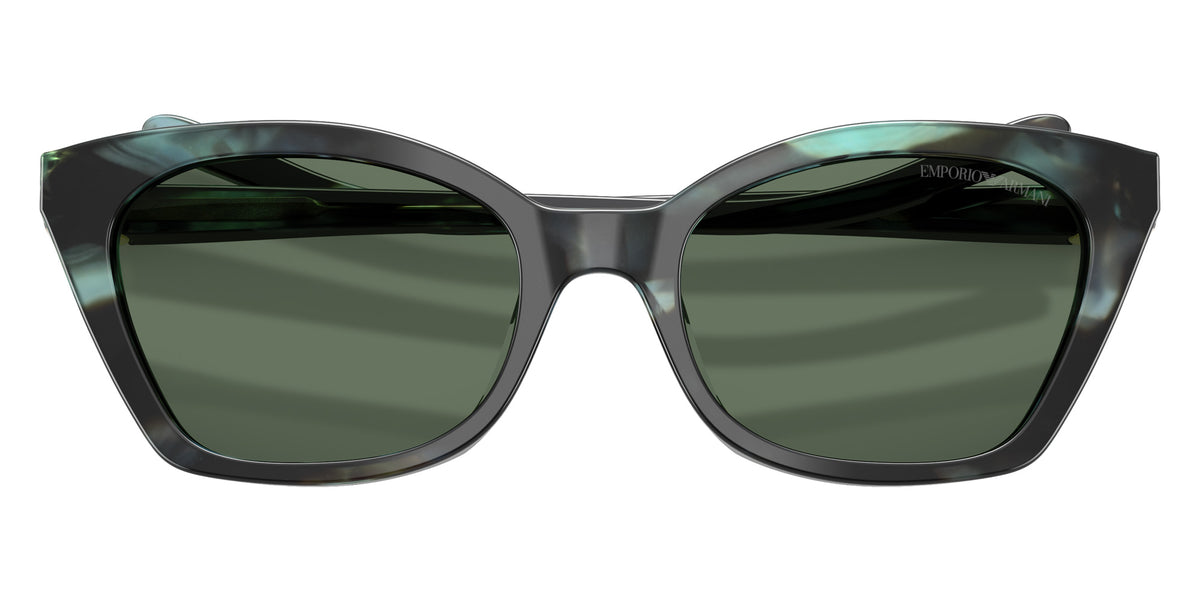 EMPORIO ARMANI EA4284U 646382 52 - Shiny Havana Green / Dark Green #id:ea4284u646382_s:110120