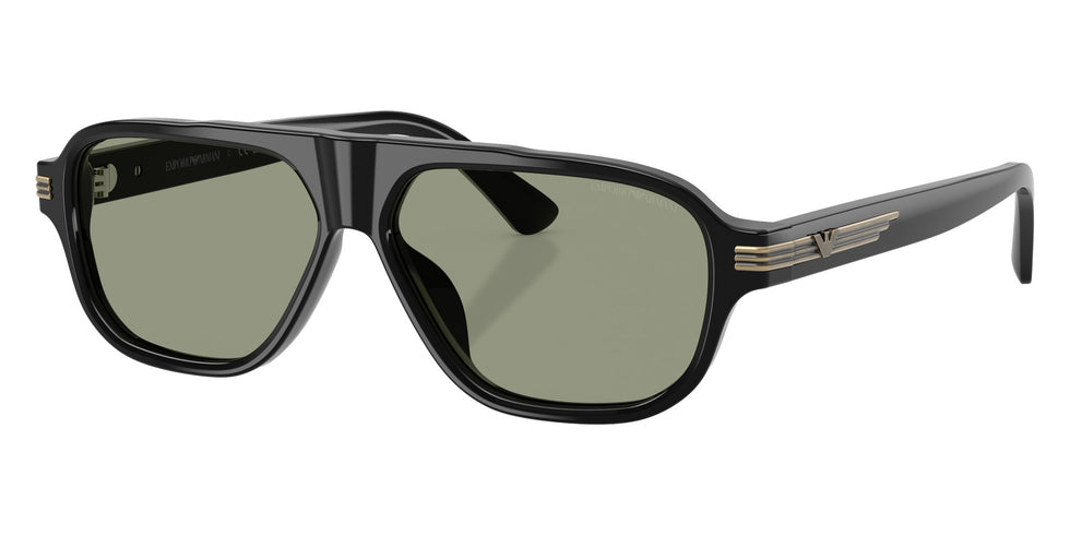 EMPORIO ARMANI EA4285U 5017/2 56 - Shiny Black / Green #id:ea4285u50172_s:100105