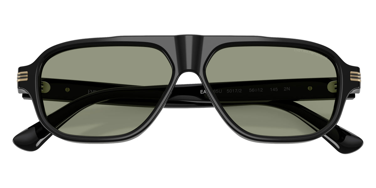 EMPORIO ARMANI EA4285U 5017/2 56 - Shiny Black / Green #id:ea4285u50172_s:100120