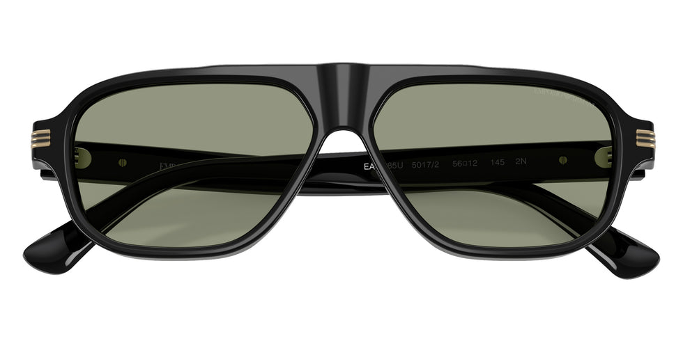 EMPORIO ARMANI EA4285U 5017/2 56 - Shiny Black / Green #id:ea4285u50172_s:100120