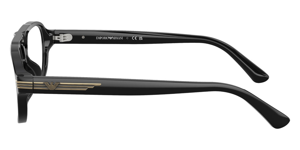 EMPORIO ARMANI EA4285U 50171W 56 - Shiny Black / Clear #id:ea4285u50171w_s:102110