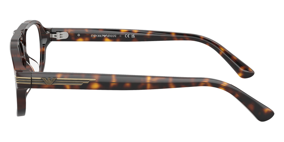 EMPORIO ARMANI EA4285U 50261W 56 - Shiny Havana / Clear #id:ea4285u50261w_s:104110