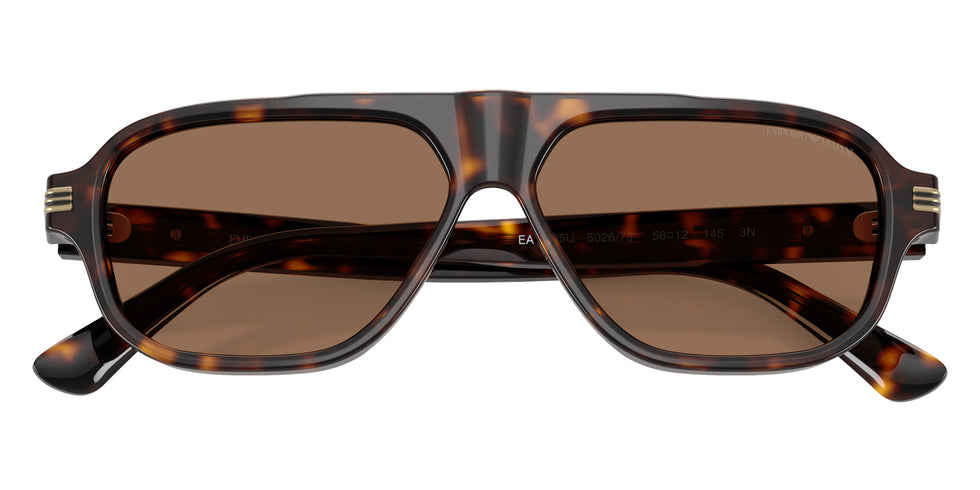 EMPORIO ARMANI EA4285U 502673 56 - Shiny Havana / Dark Brown #id:ea4285u502673_s:106120
