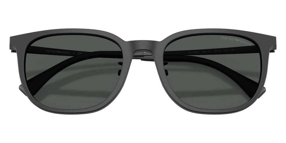 EMPORIO ARMANI EA4286D 500187 55 - Matte Black / Dark Gray #id:ea4286d500187_s:102120