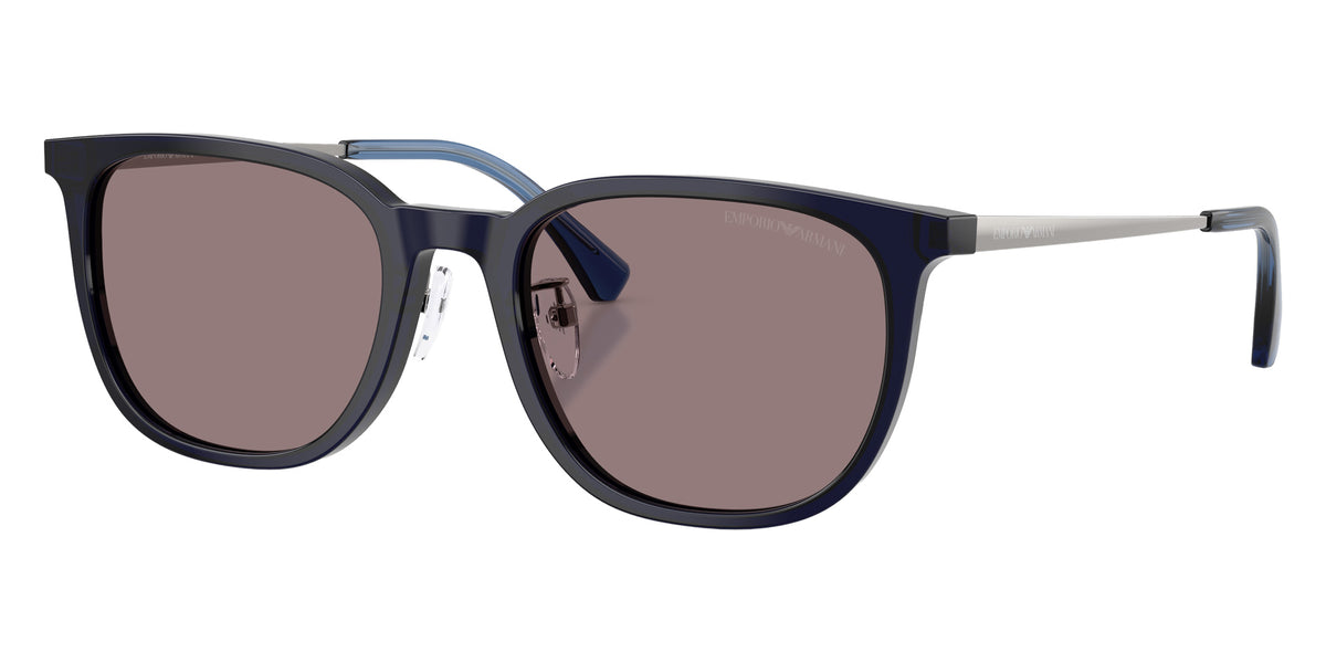 EMPORIO ARMANI EA4286D 53587N 55 - Shiny Transparent Blue / Dark Purple #id:ea4286d53587n_s:104105