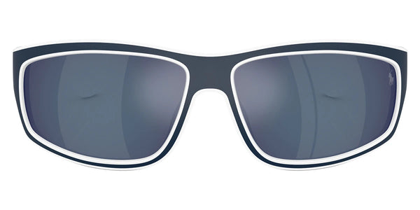 Matte White/Blue / Gray Mirrored Blue / 66-15-125