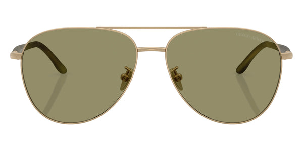 Matte Pale Gold/Matte Striped Green / Green / 58-14-145