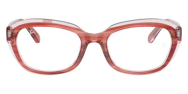 Striped Pink on Transparent Pink / 46-17-130