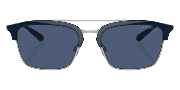 Shiny Blue/Matte Silver / Dark Blue / 55-18-145