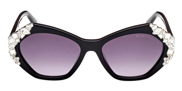 Shiny Black / Gradient Smoke / 53-16-140