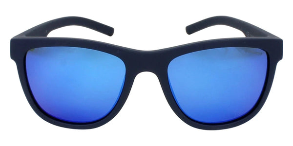 Rubber Blue / Gray Blue Mirrored Polarized / 47-17-124