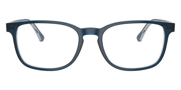 Blue on Transparent Blue / 54-19-145