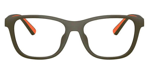 Matte Green Olive/Orange / Brown Mirrored Bronze / 55-17-147