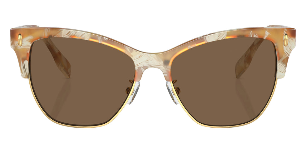 Tory Burch TY7199 194973 53 - Tory Horn / Dark Brown