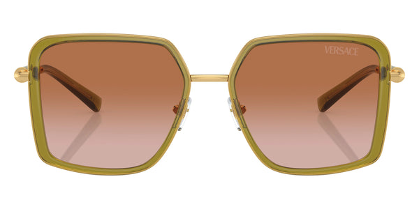 Green Transparent / Brown Gradient / 56-18-140