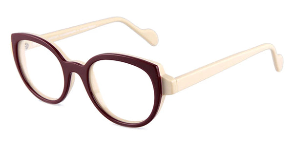 Burgundy and Cream / 46-20