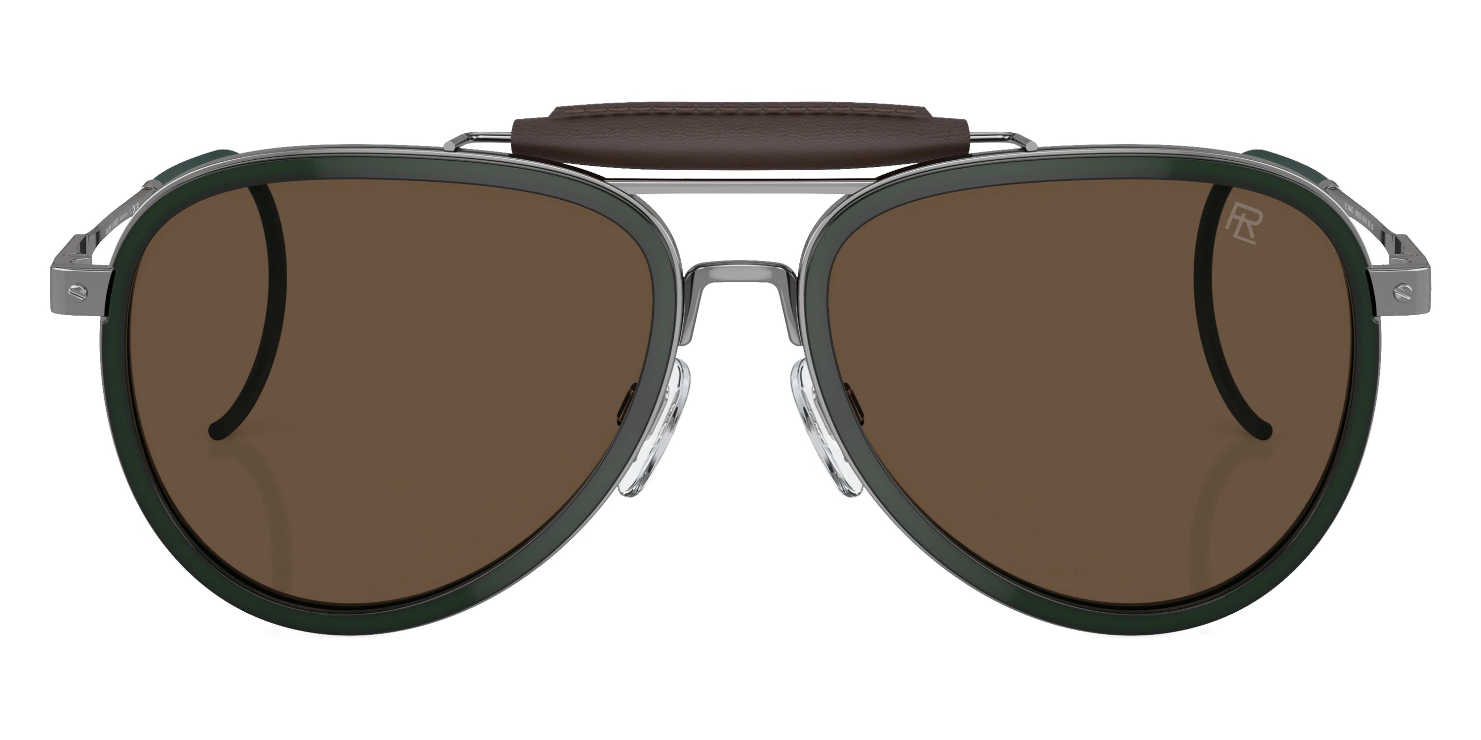 RALPH LAUREN RL7080Q 900253 58 - Green/Gunmetal / Brown