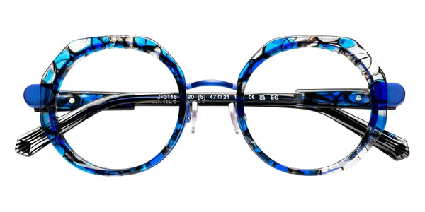 Blue Tortoiseshell/Striped Black / 47-21-140