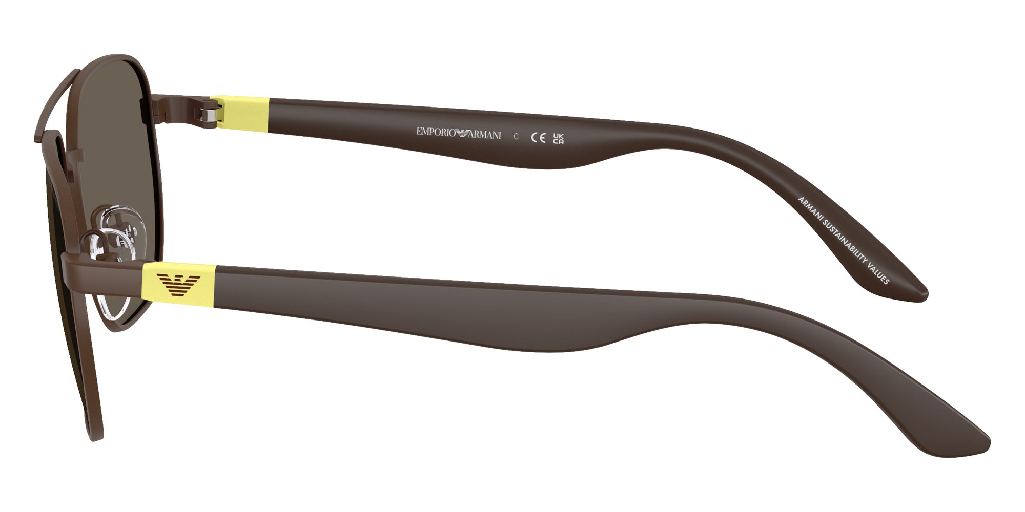 EMPORIO ARMANI EK2003 3434/3 51 - Matte Brown #id:ek200334343_s:106110