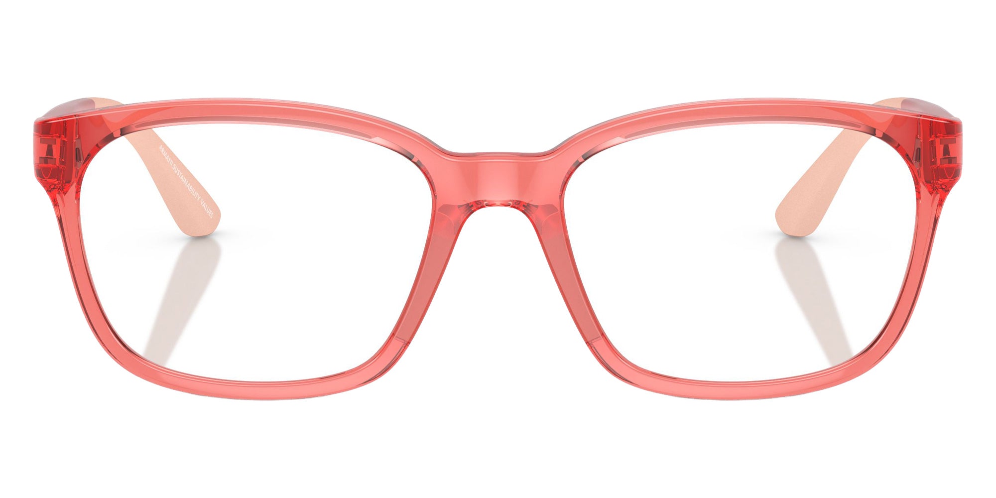 EMPORIO ARMANI EK3003 5377 47 - Shiny Transparent Coral #id:ek30035377_s:100100