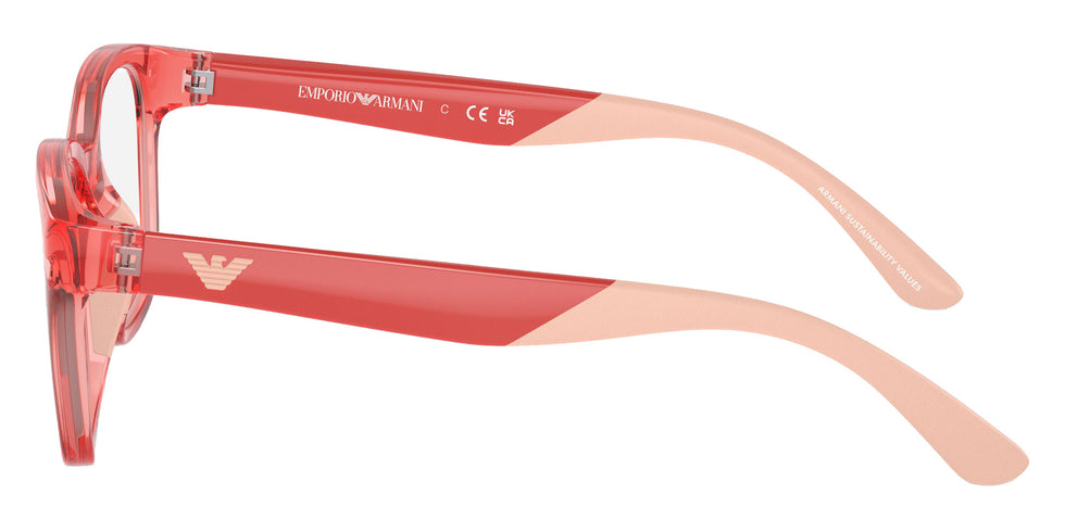 EMPORIO ARMANI EK3003 5377 47 - Shiny Transparent Coral #id:ek30035377_s:100110