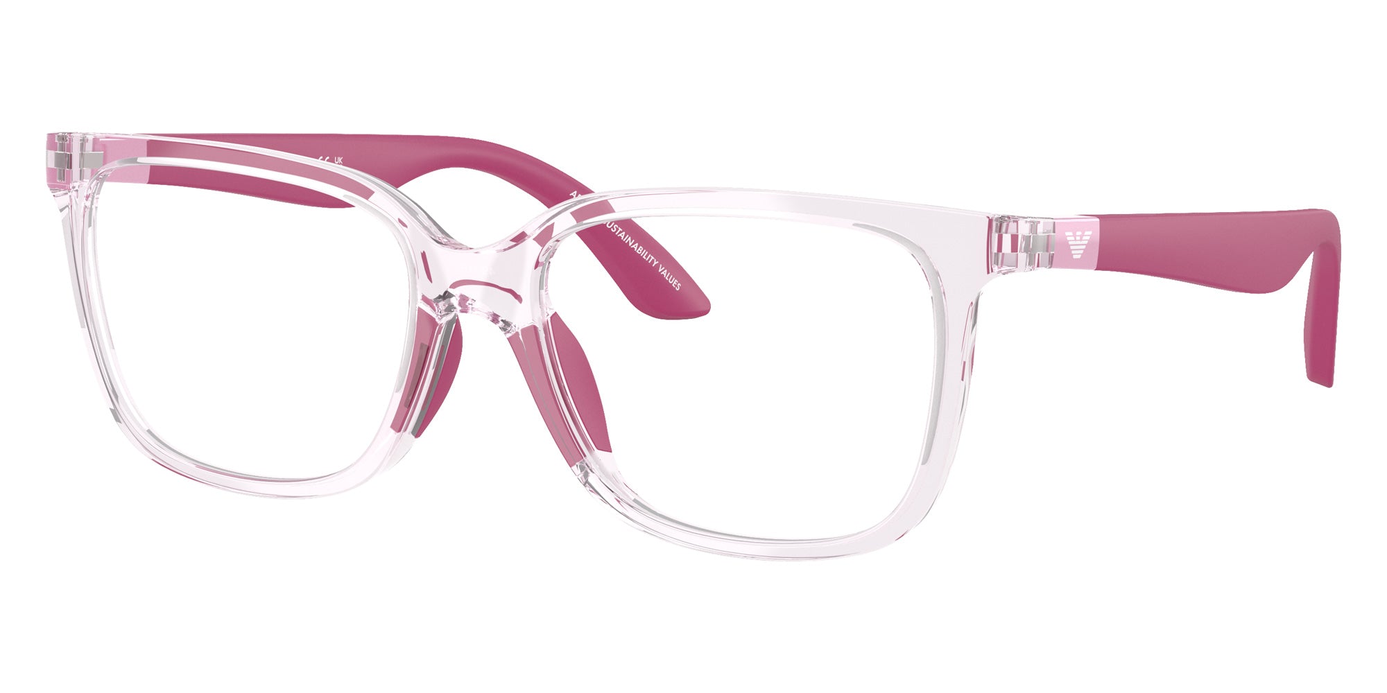 EMPORIO ARMANI EK3006 6139 47 - Shiny Transparent Pink #id:ek30066139_s:100105