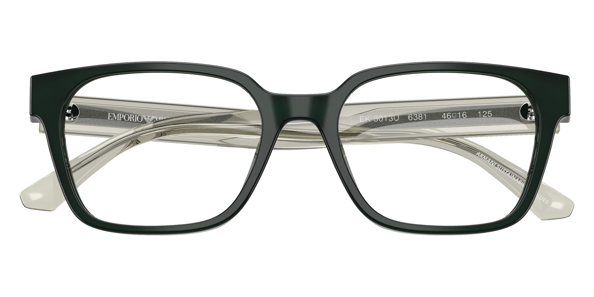 EMPORIO ARMANI EK3013U 6381 46 - Shiny Green #id:ek3013u6381_s:104100