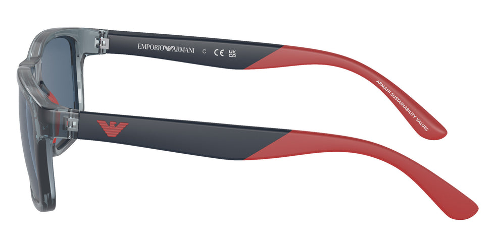 EMPORIO ARMANI EK4002F 507280 48 - Shiny Transparent Blue / Dark Blue #id:ek4002f507280_s:100110